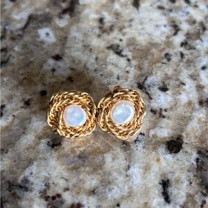 AB Ellie bridal earrings